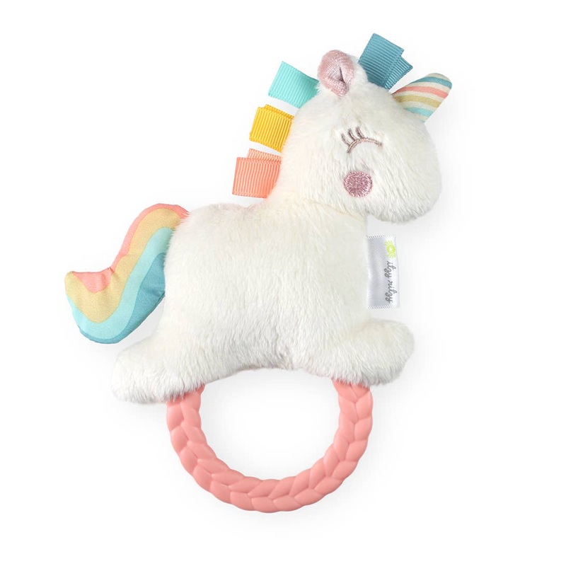 Ritzy Rattle Pal Plush Rattle Pal with Teether