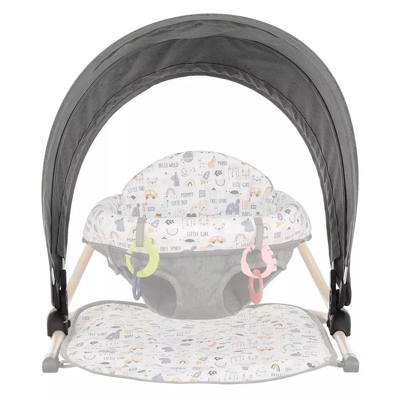 Snug N’ Play Canopy – Grey