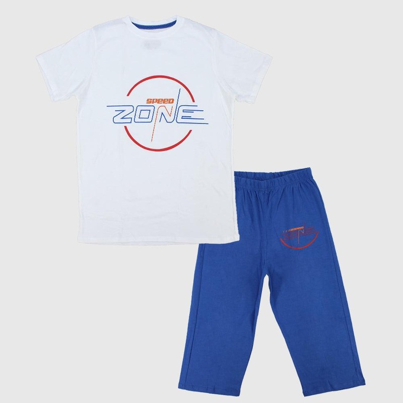 “Speed Zone” Short-Sleeved Pajama