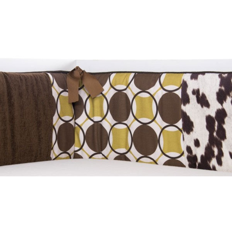 Sweet Potato Urban Cowboy Crib Bumper