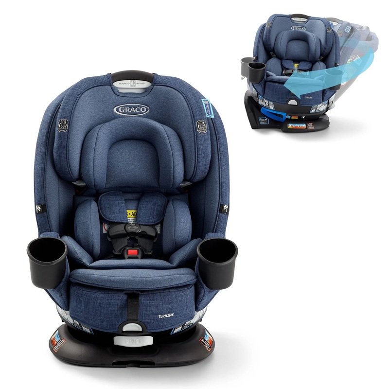 Turn2Me 3-in-1 Rotating Convertible Car Seat – Brighton (See Description)