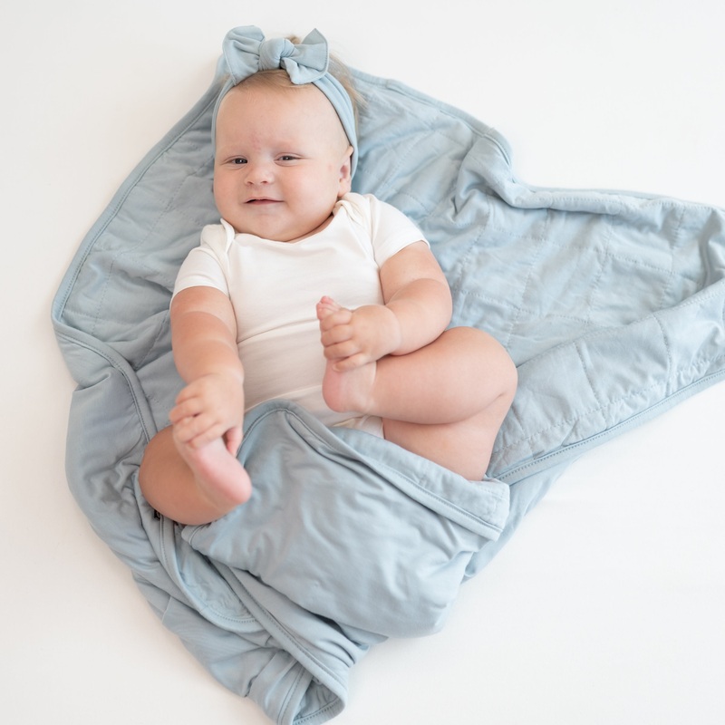 Baby Blanket in Fog 1.0
