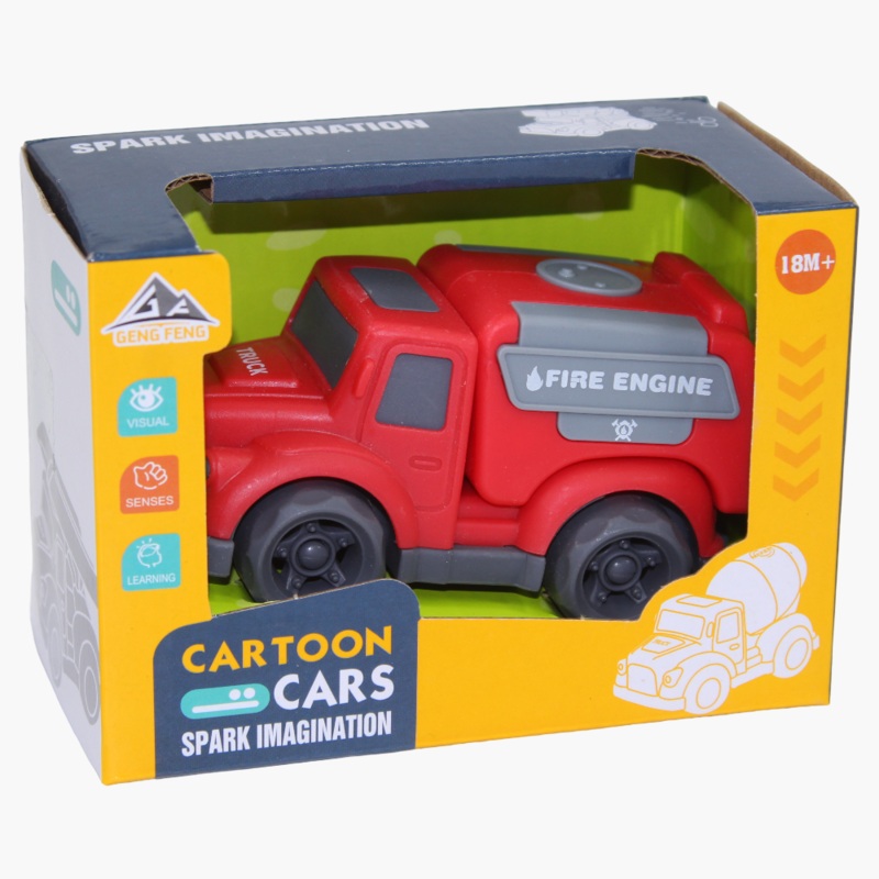 Cartoon Cars – Spark Imagination (Fire Truck)
