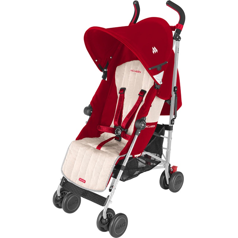 Maclaren Quest Sport Umbrella Stroller – Scarlet/Wheat