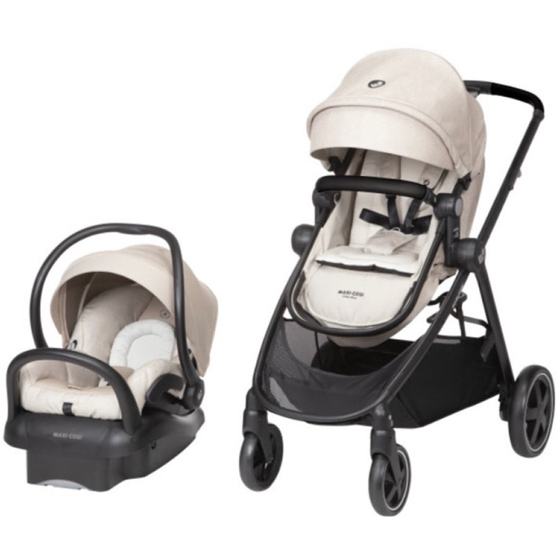 Maxi-Cosi Zelia Max Travel System – Black Sand (Albee Exclusive)