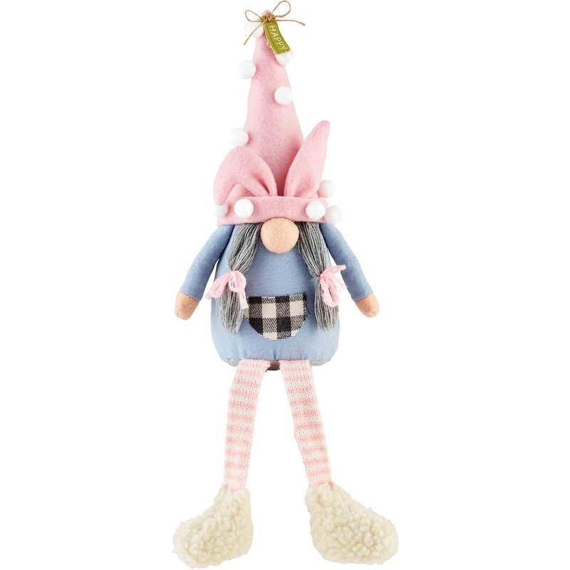 Mud Pie Happy Easter Dangle Leg Gnomes