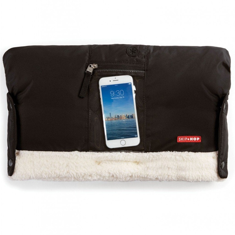 Skip Hop Stroll & Go On-Call Hand Muff – Black