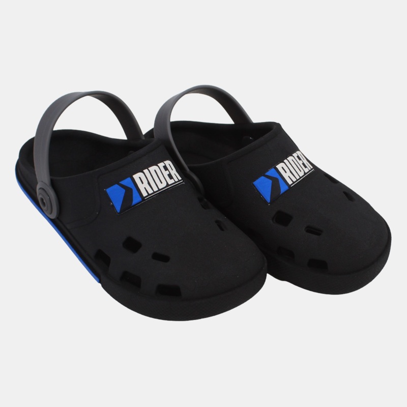 Unisex Rubber Clogs Slippers – Black