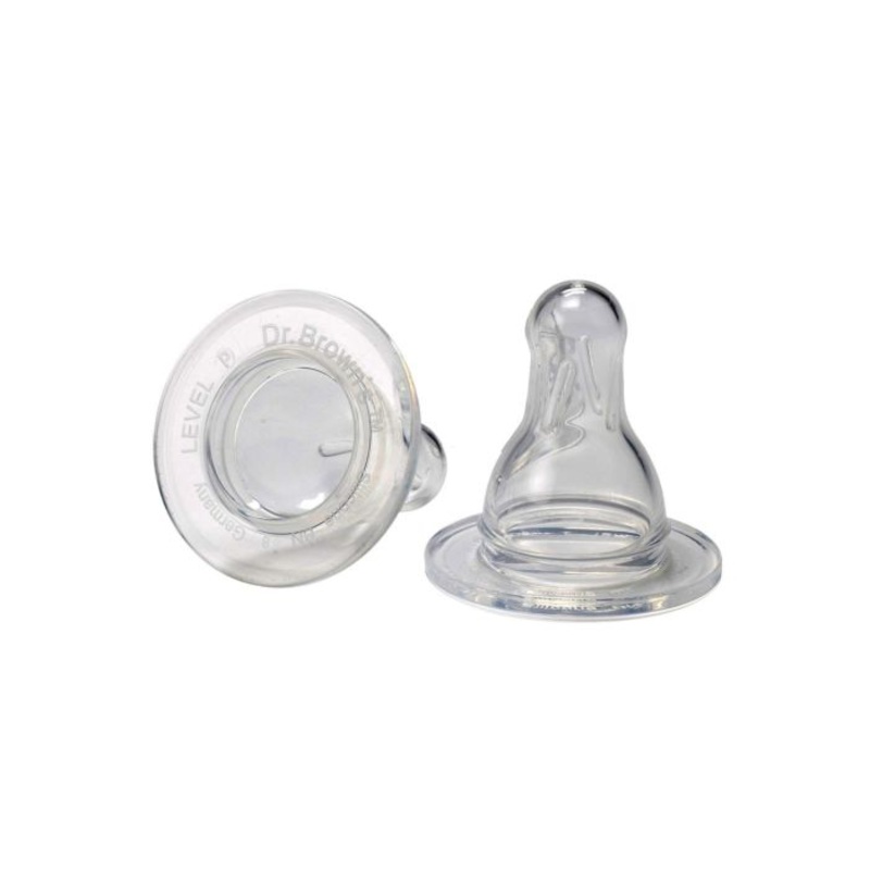 Dr. Brown’s | Silicone Nipples Preemie 2pk