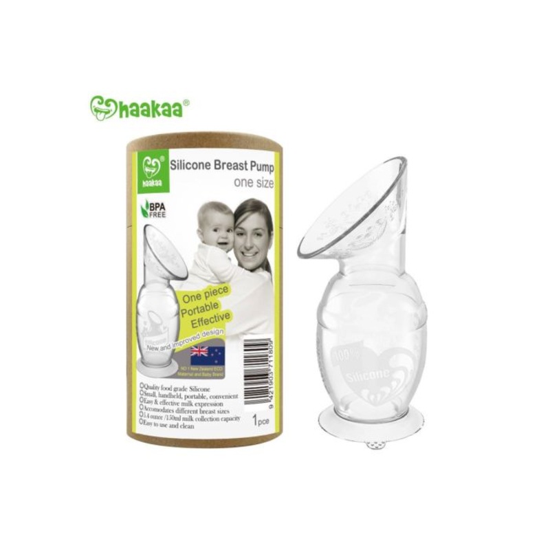 Haakaa | Silicone Breast Pump with Suction Base