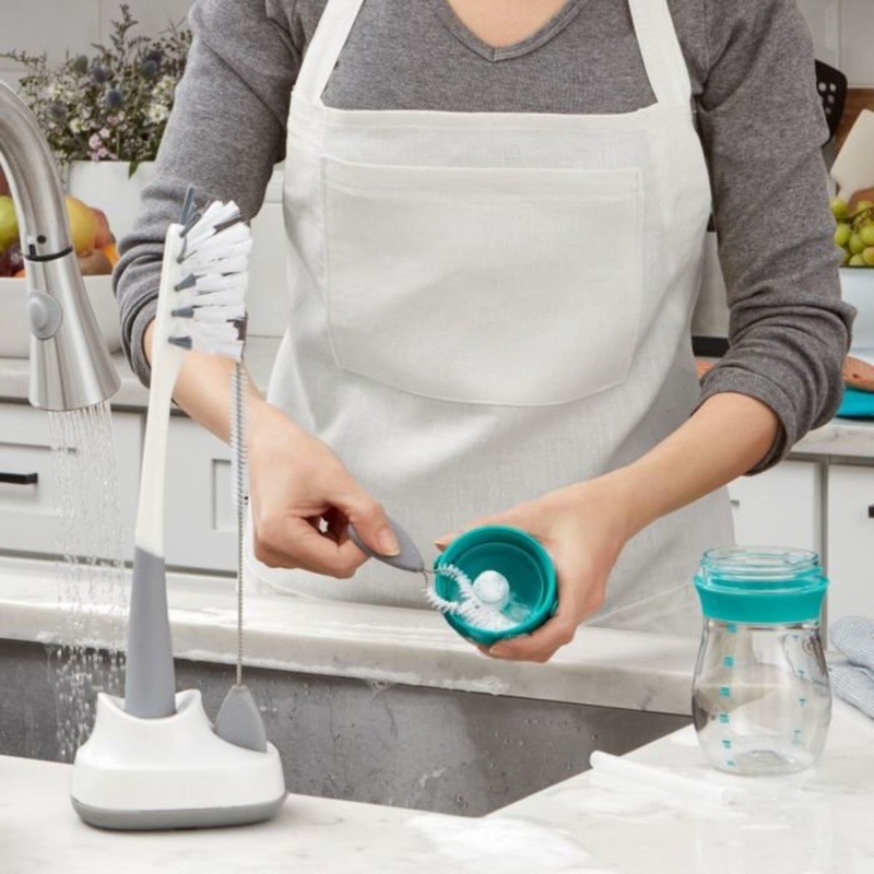 OXO Tot | Water Bottle Brush Set with Caddy