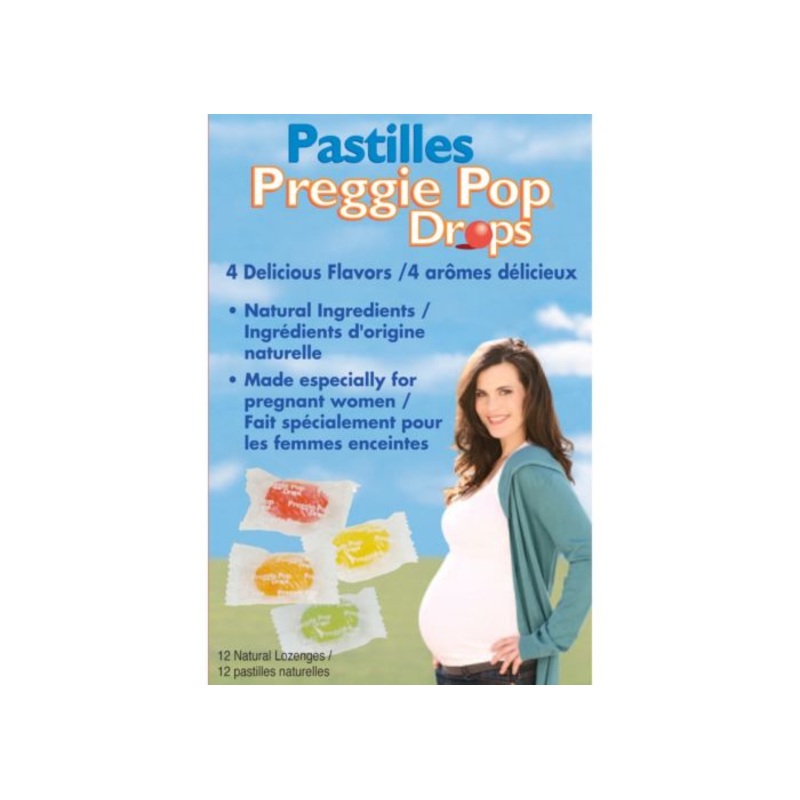Pastilles | Preggie Pop Drops 12pk Sour