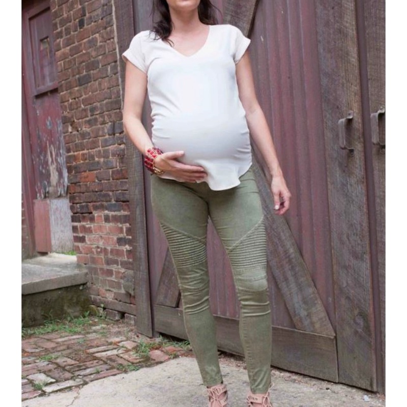 Preggo Leggings | Moto Leggings S Green With Envy