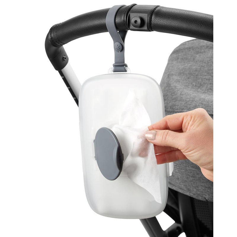 Skip Hop | Grab & Go Snug Seal Wipes Case Grey