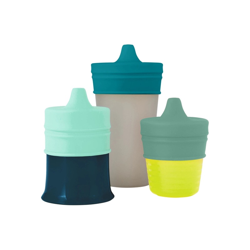 Boon | SNUG Universal Silicone Sippy Lids Mint