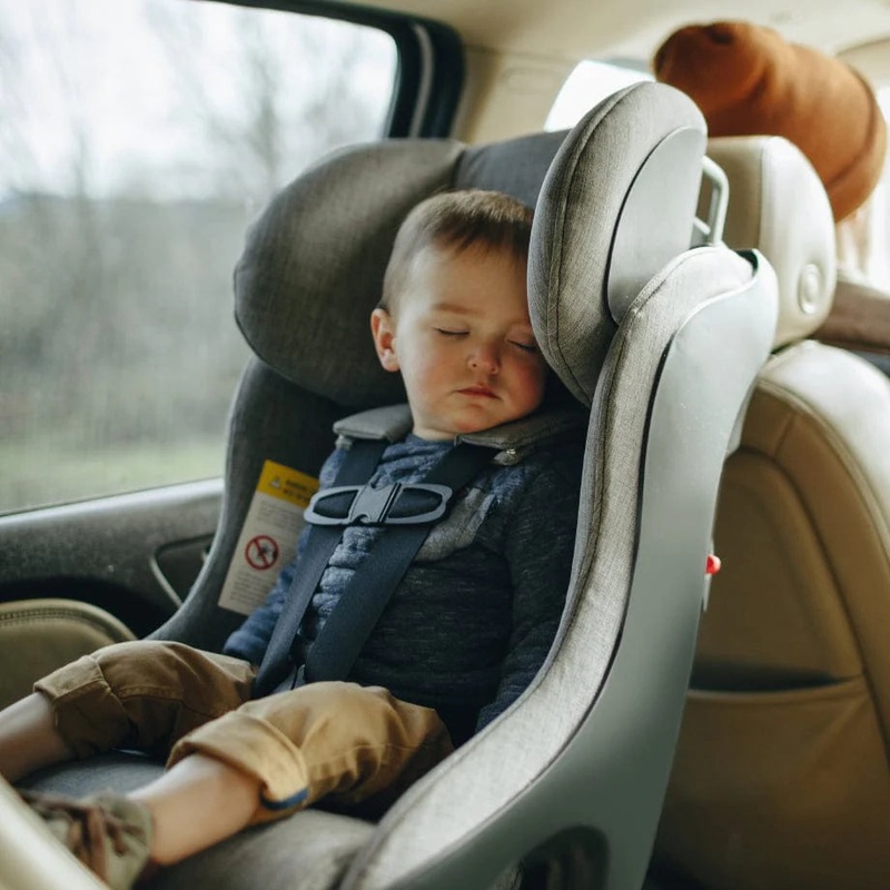 Clek | Fllo Convertible Car Seat Carbon : Jersey Knit