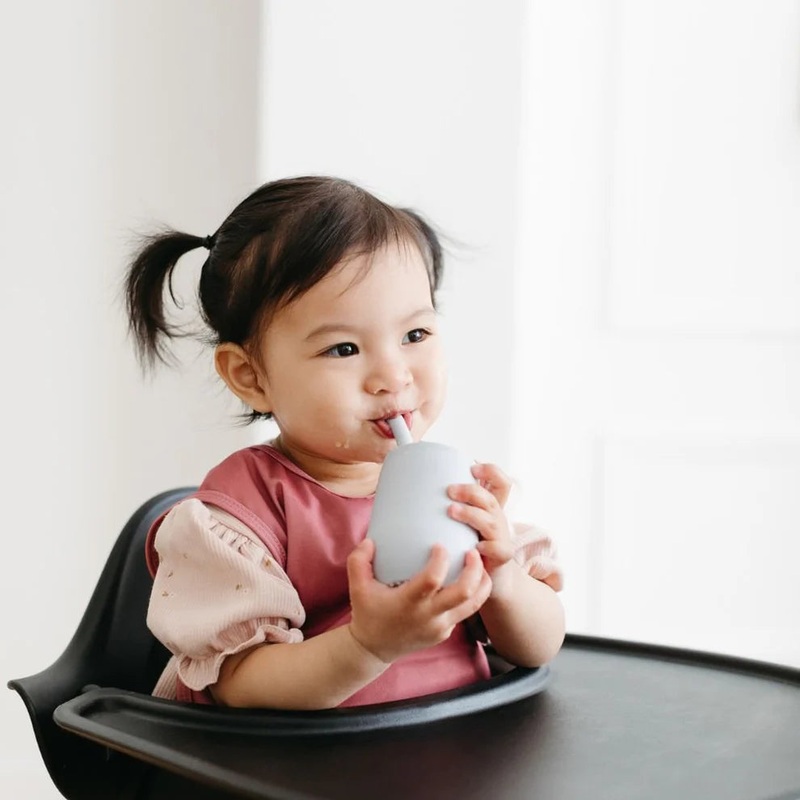 EZPZ | Mini Cup + Straw Training System Blue