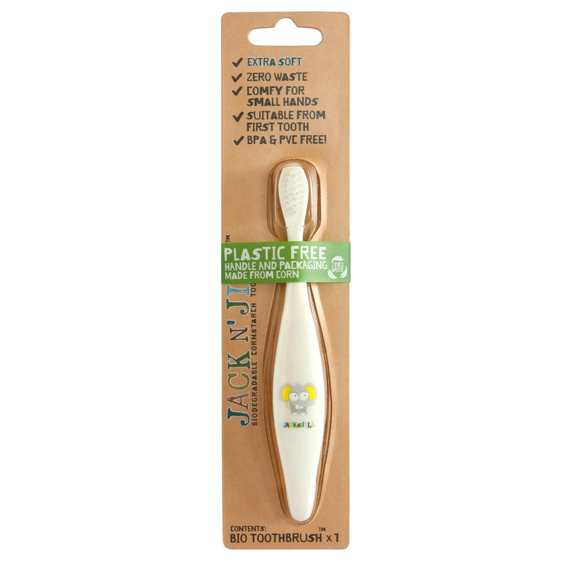 Jack n’ Jill | Biodegradable Elephant Toothbrush Elephant