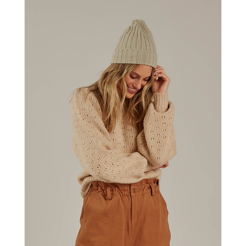 Rylee + Cru | Adult Beanie O/S Agave