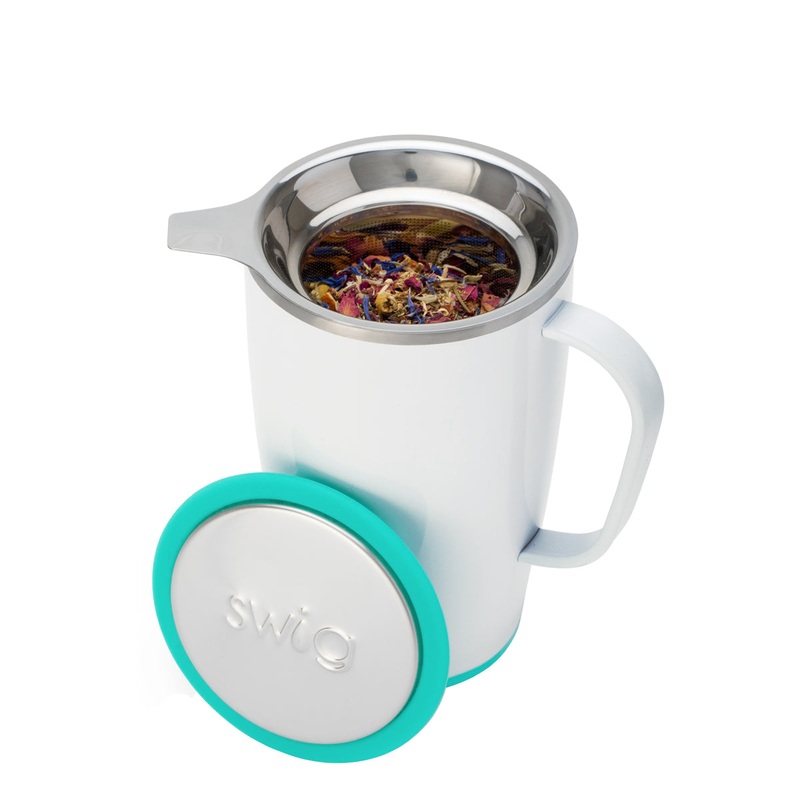 SWIG | Stainless Steel Tea Infuser with Silicone Cover