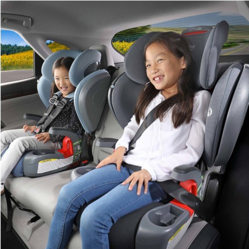 Britax | Grow With You ClickTight Harness-2-Booster Car Seat – Safewash Black Contour
