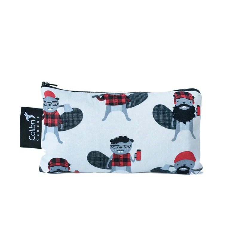 Colibri Canada | Small Reusable Snack Bag S Beavers