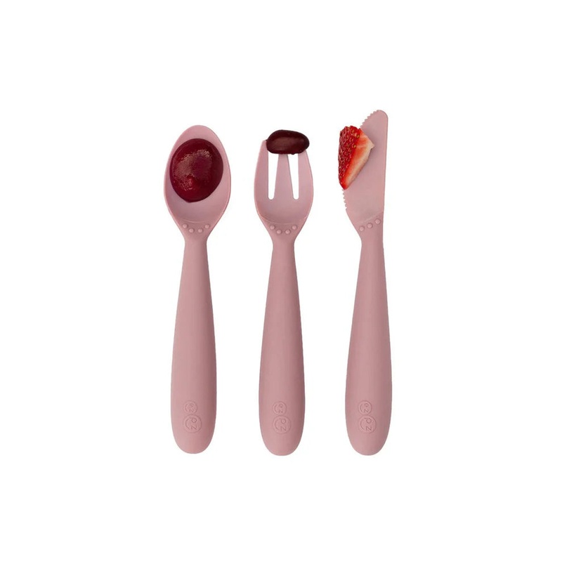 EZPZ | Happy Utensils Blush