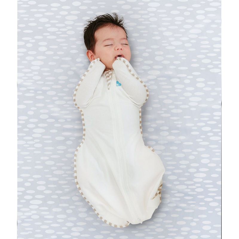 Love To Dream | 1.0 TOG Swaddle Up Organic NB Cream