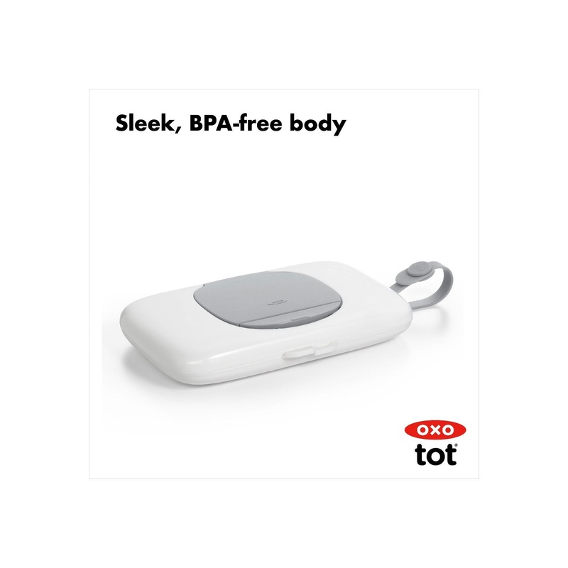 OXO Tot | On-the-Go Wipes Dispenser Grey
