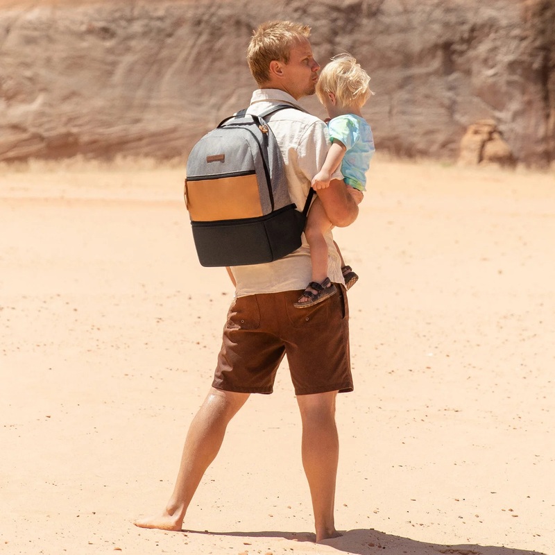 Petunia Picklebottom | Axis Backpack Graphite & Camel