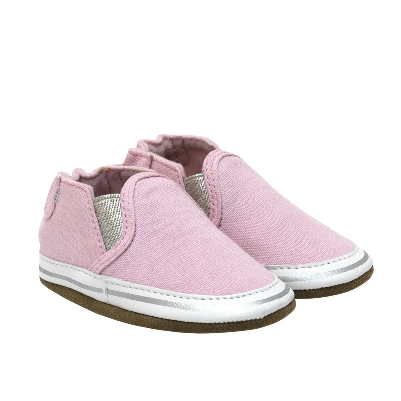 Robeez | Leah Basic Soft Sole Shoes 0-6m Pink