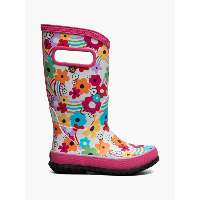Bogs | Rainboot Rainbow Flower 7 Rainbow Flower