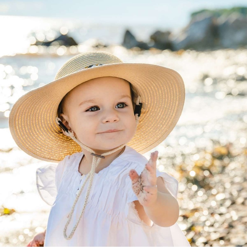 Calikids | Straw Beach Hat 9m-3y Sand