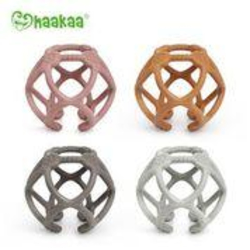 Haakaa | Silicone Teething Ball Blush