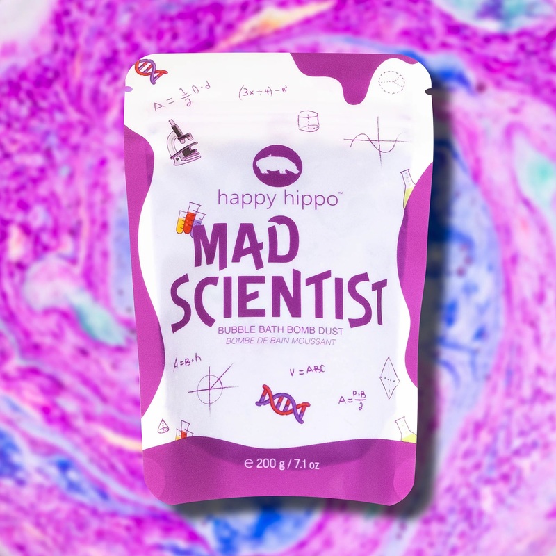 Happy Hippo | Bubble Bath Bomb Dust 225g Mermaid Dust