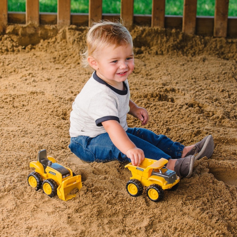 John Deere | Construction Vehicle Toys | 2pk