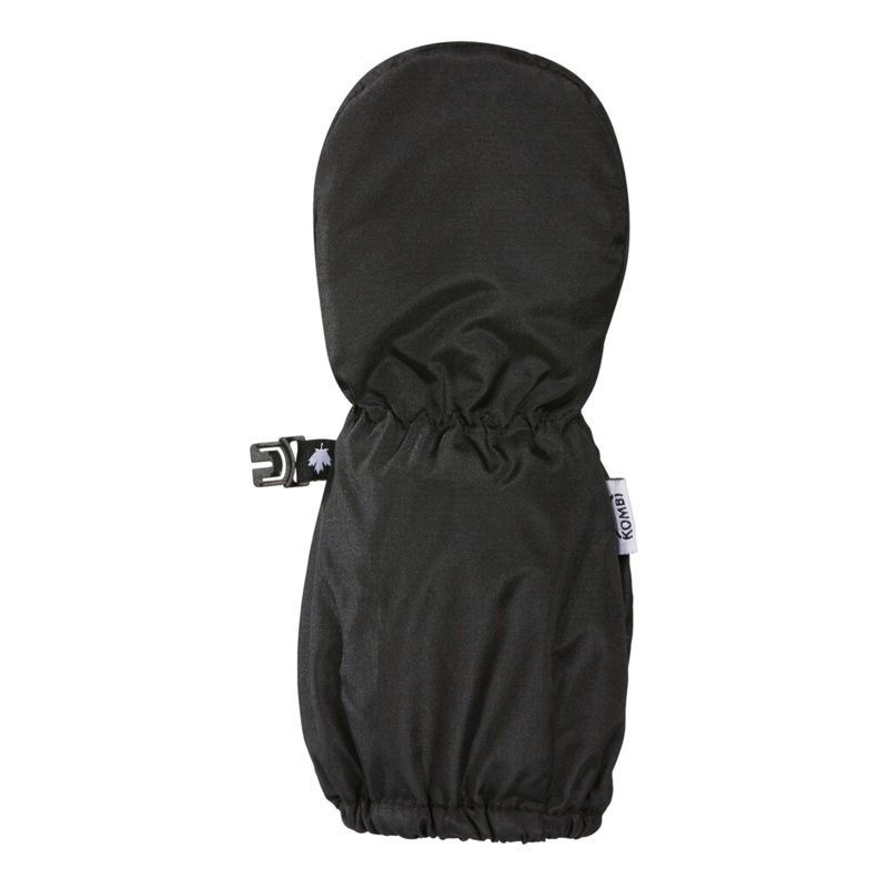 Kombi | Baby Bear Long Cuff Infant Mittens XXS Black