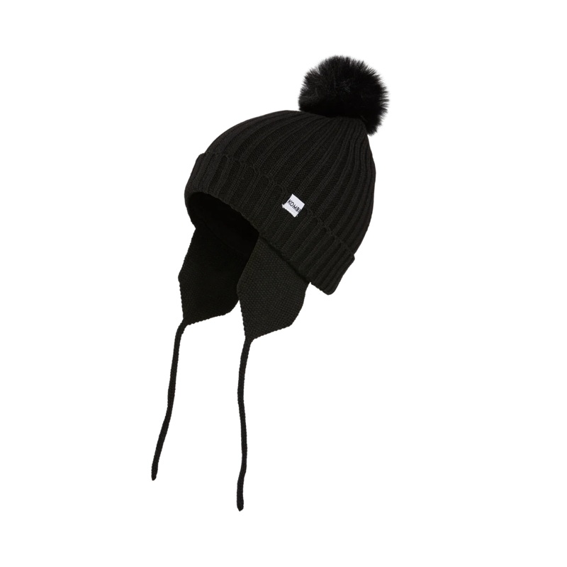 Kombi | Simply Peruvian Pom Pom Children’s Toque O/S Black