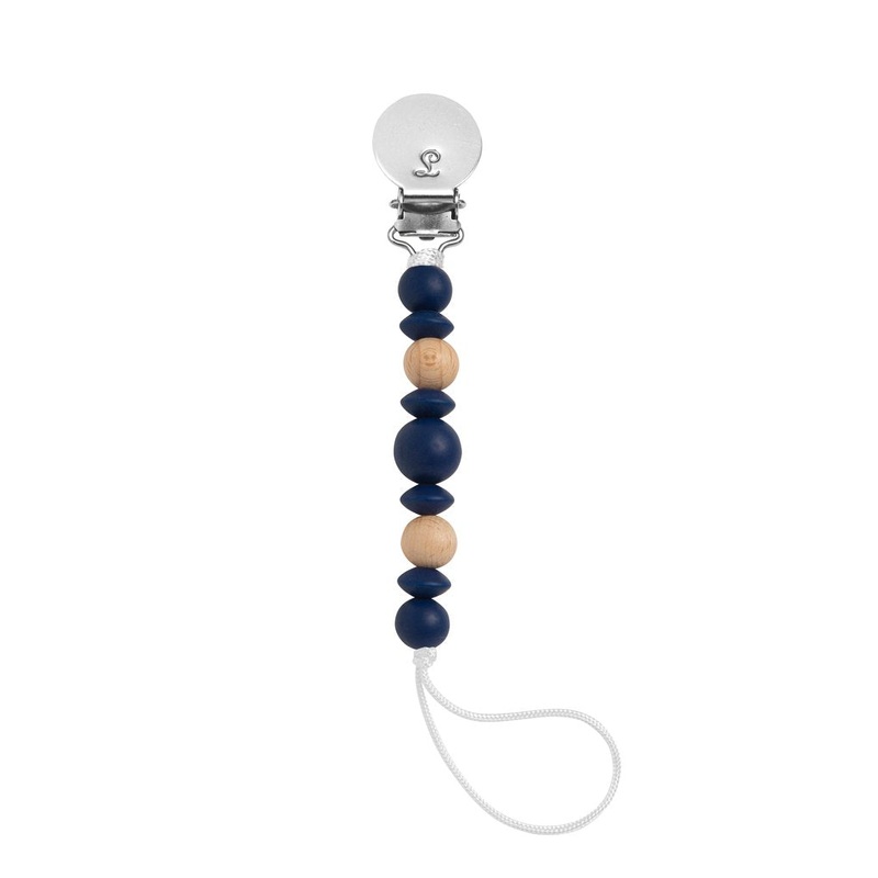 Loulou Lollipop | Luna Pacifier Clip Clay