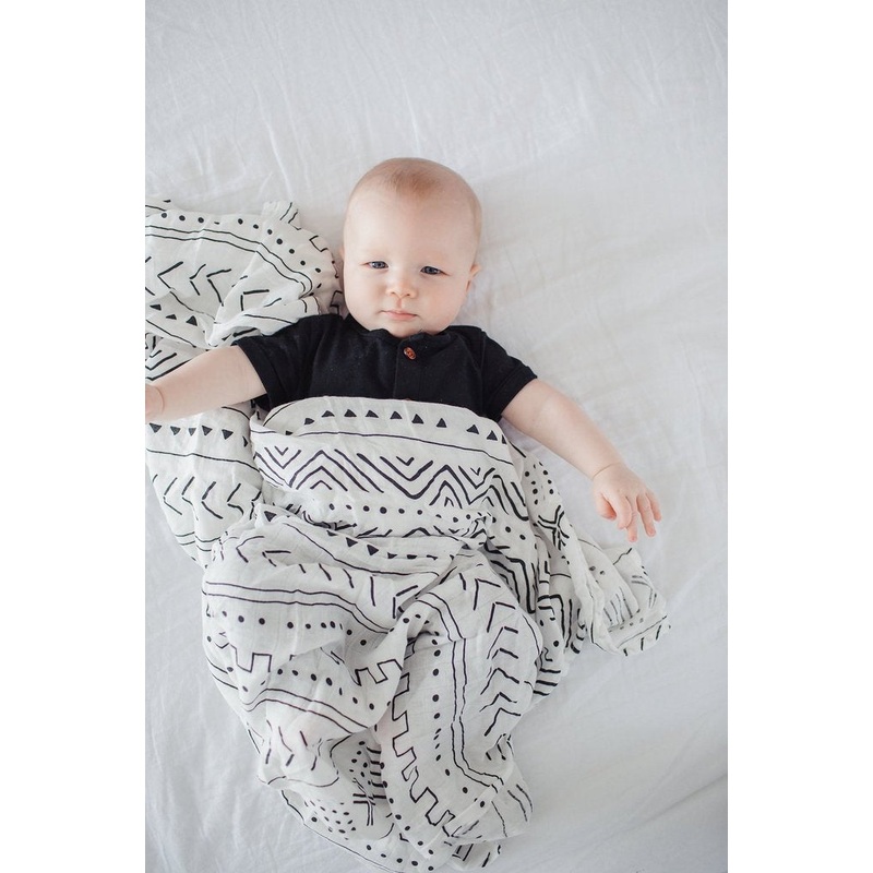 Loulou Lollipop | Muslin Swaddle Avocado