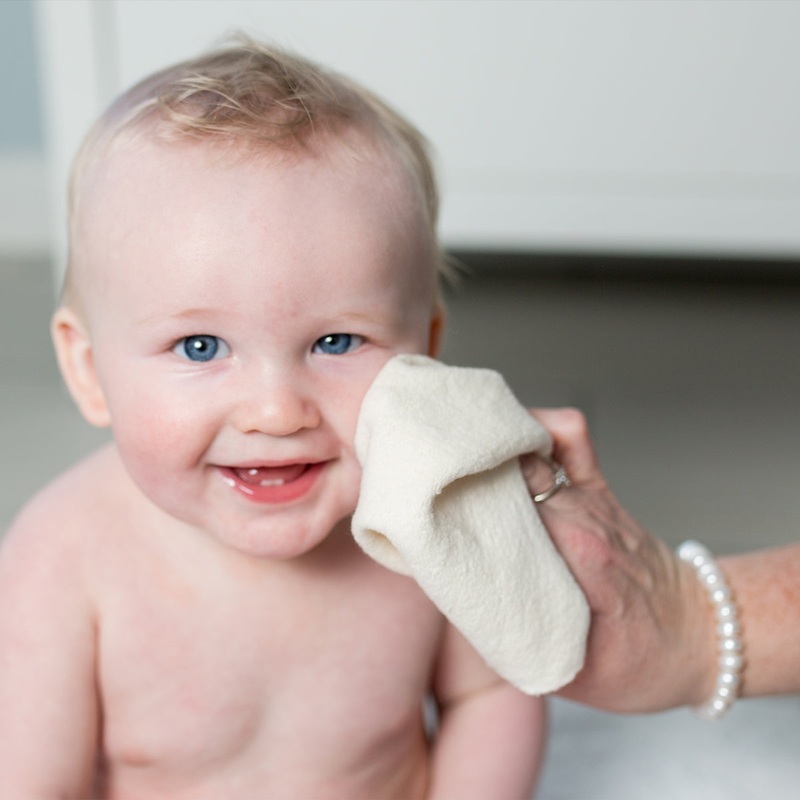 Lulujo | Organic Face Cloth | 4pk 4pk Cream