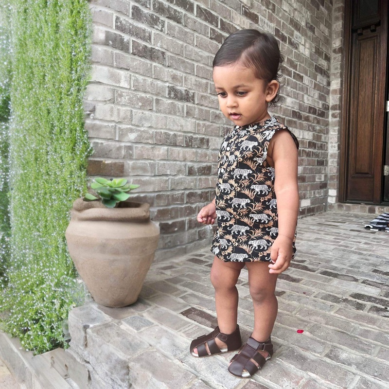 Robeez | Matthew First Kick Sandals 6-9m Brown