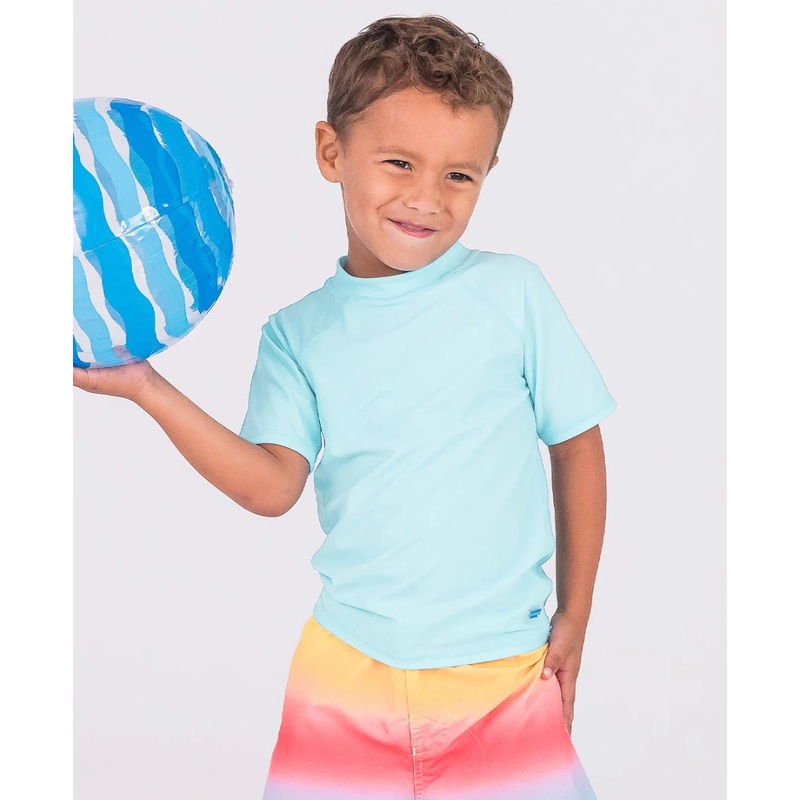 Rugged Butts | Short Sleeve Rash Guard 6-12m Tropical Breeze