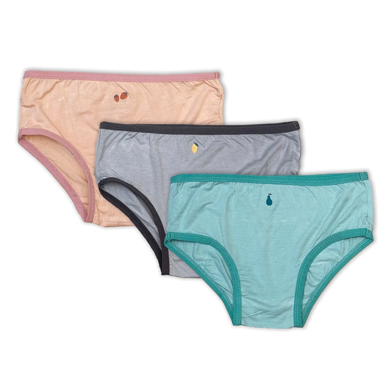 Silkberry Baby | Bamboo Bikini Underwear – 3 pack 2 Cotton Candy / Blossom / Shadow