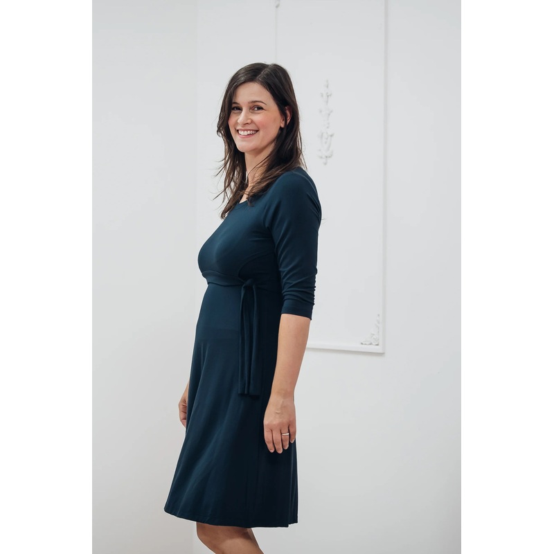 Atelier Veronique B | Josephine Dress S Navy Blue