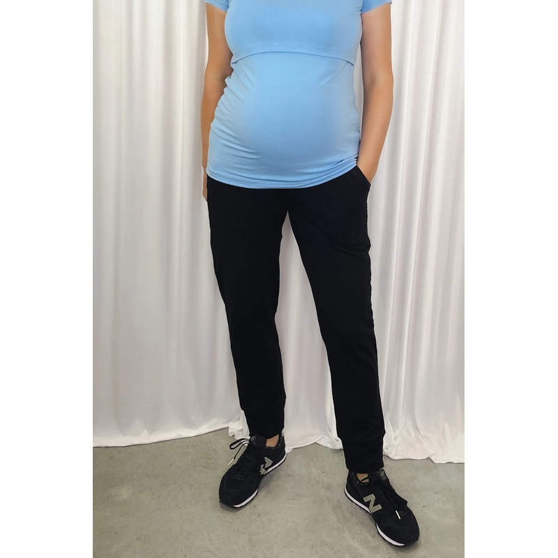 Atelier Veronique B | Romy Maternity Joggers S Black