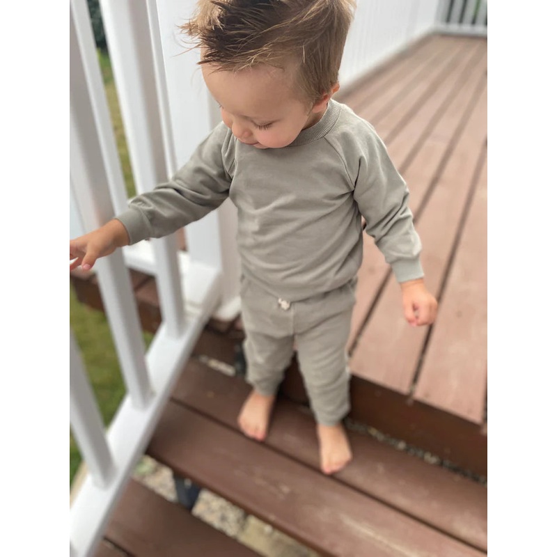 ba.be.O | Sweatsuit 3-6m Desert Pink
