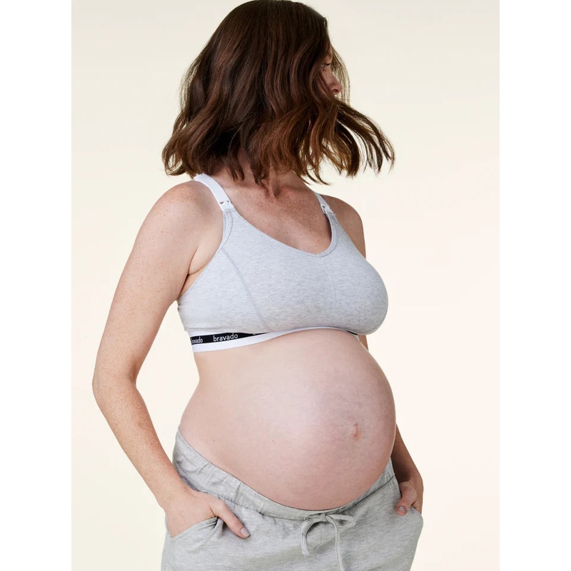 Bravado | Original Nursing Bra | Extended Cup S Dove Heather Grey