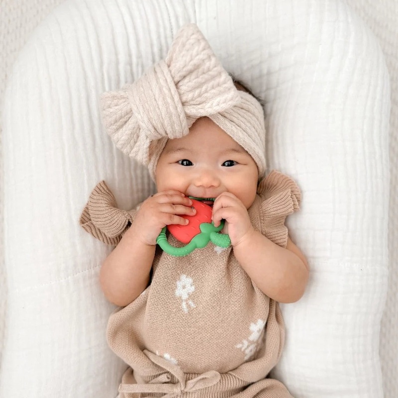 Itzy Ritzy | Chew Crew Silicone Handle Teether Beckett the Banana