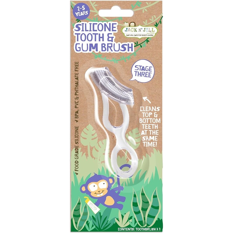Jack n’ Jill | Silicone Tooth & Gum Brush